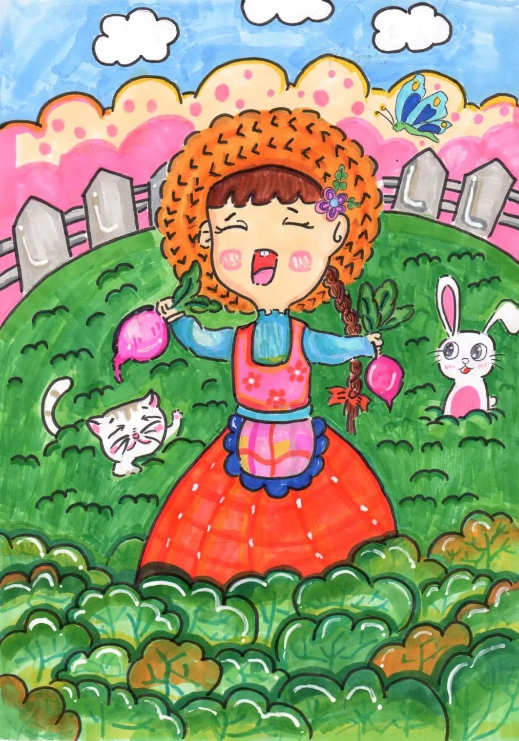 彩笔@芭莎·课后一小时｜彩笔绘梦，共庆华诞