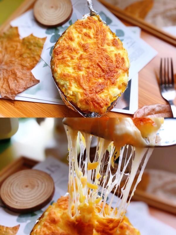 适合全家的芝士焗红薯，老人小孩都爱吃