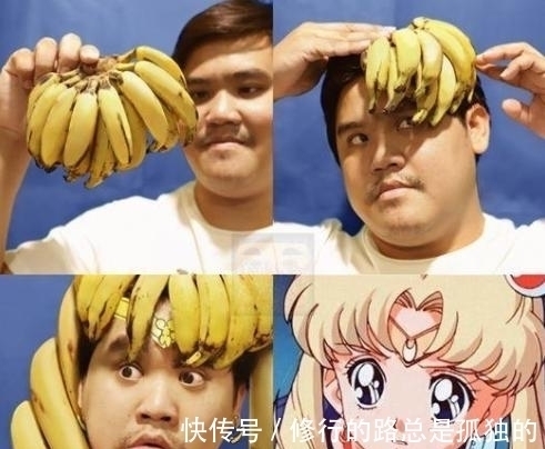 cos|泰国小哥脑洞大开COS香蕉,只需要一个枕头,网友看到成品:绝了