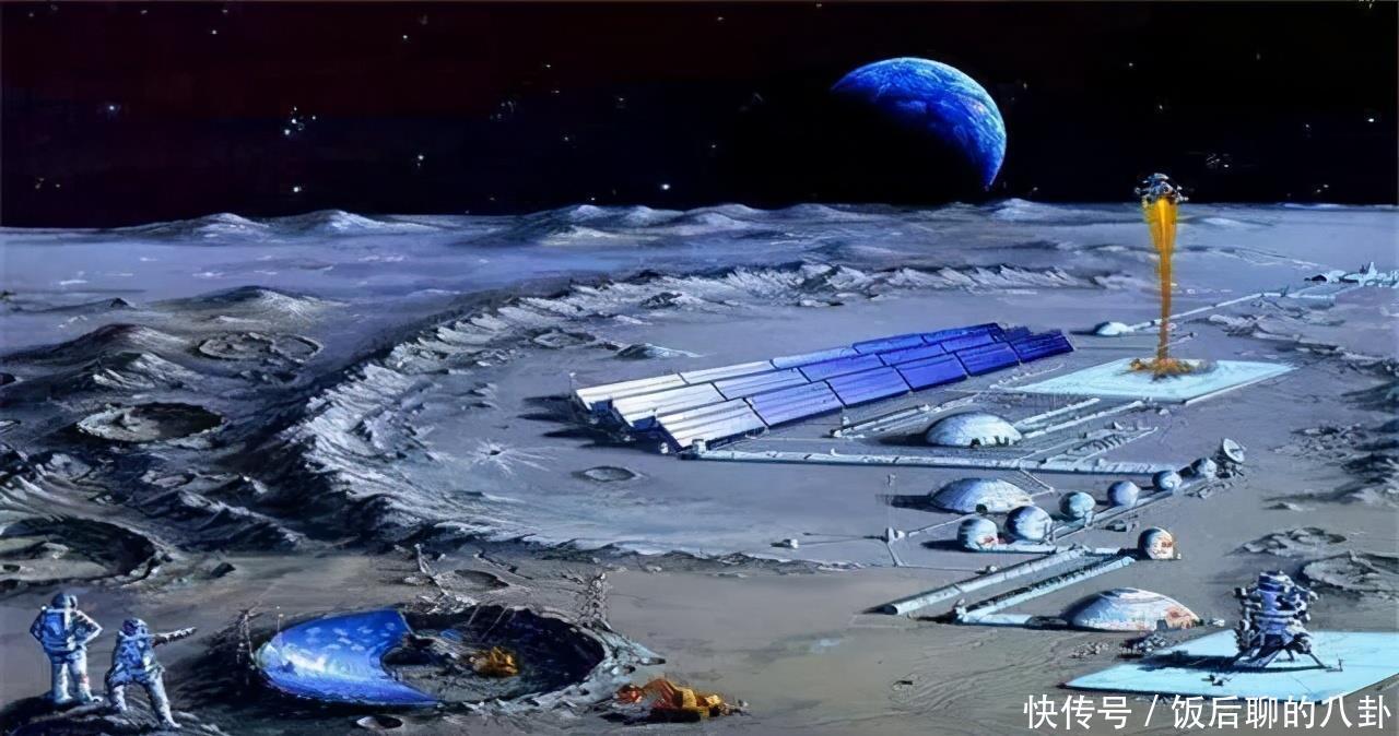 登月 中国月球基地规划图曝光，车轮滚滚全面机械化，载人飞船随时待命