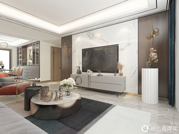 现代|发现一户装修很精致的现代轻奢风，分享出来看一看，一点都不将就