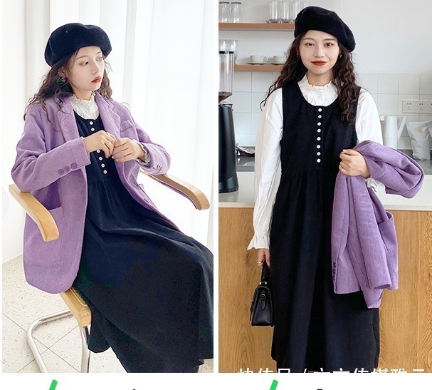 厚外套+半裙,棉服+裤子,冬天这么穿太洋气了