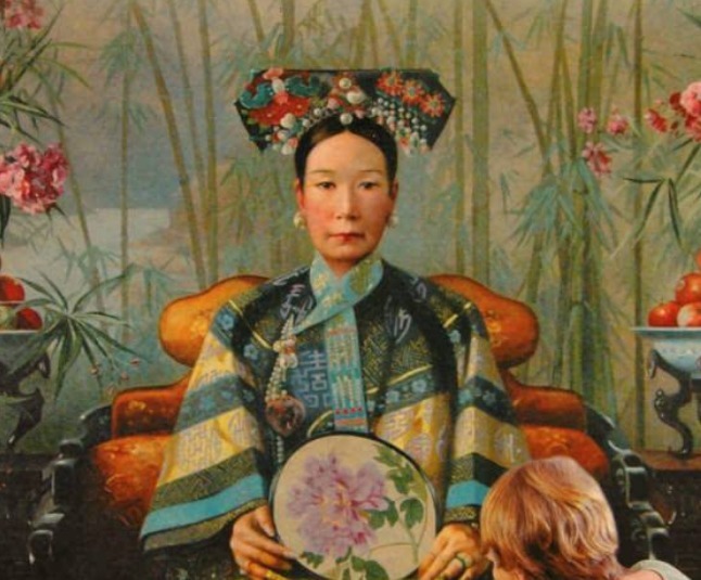 慈禧|慈禧年轻时有多美?第五世外孙女曝光,两人仿佛一个模子刻的