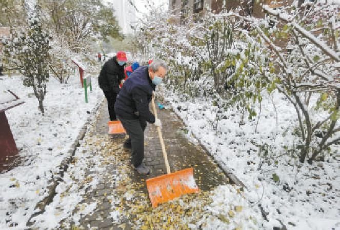 蔡代征|北京今冬第一场雪来得有点早，他们是严寒中最暖人的符号