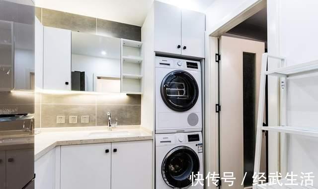 餐厨|50m2老破小爆改:餐厨合并功能叠加,一居改两室,精致又清新!
