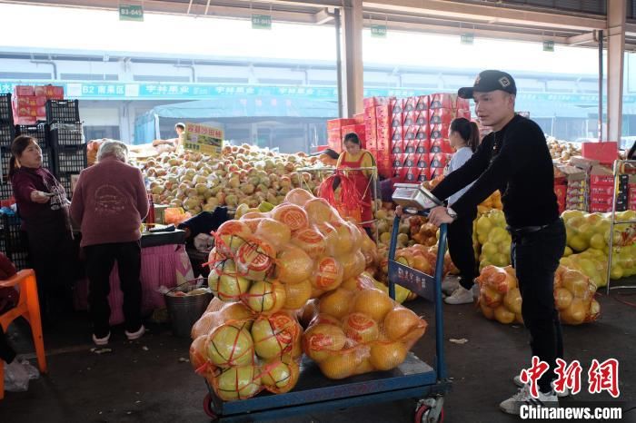 刘俊聪|广西柚子成抢手“年货”市场宛如金色海洋