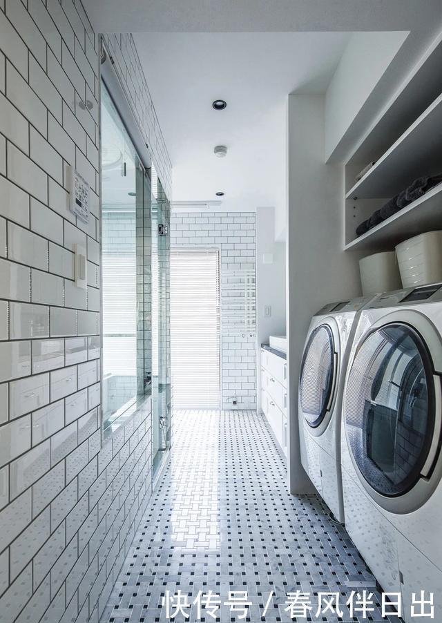 瓷砖|110平的东京大豪宅，将轻奢极简演绎到极致