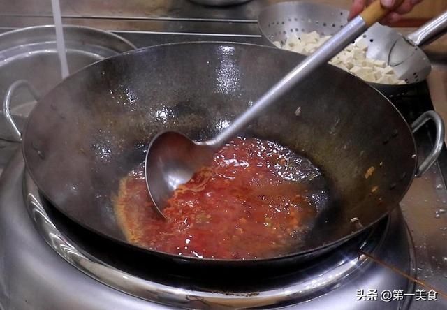 肉末|麻婆豆腐原来这么简单，厨师长教你诀窍，香辣入味，嫩滑不破碎