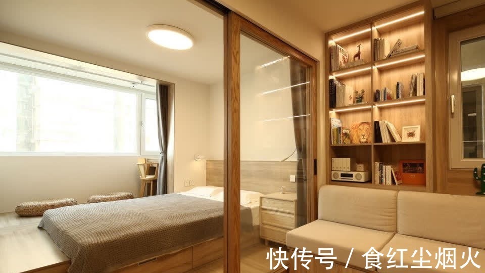 收纳|一家6口挤进56㎡小宅,虽小但布置却井井有条,生活过得十分幸福