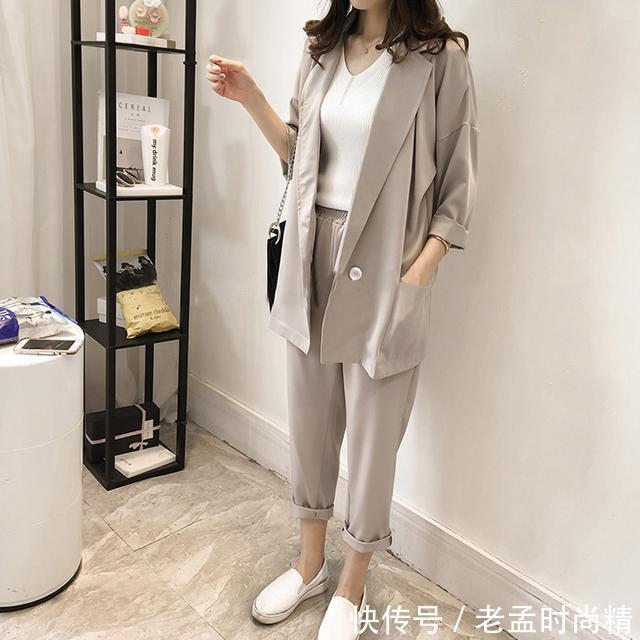 九分裤 流行时髦的套装搭配,让你省钱又省心