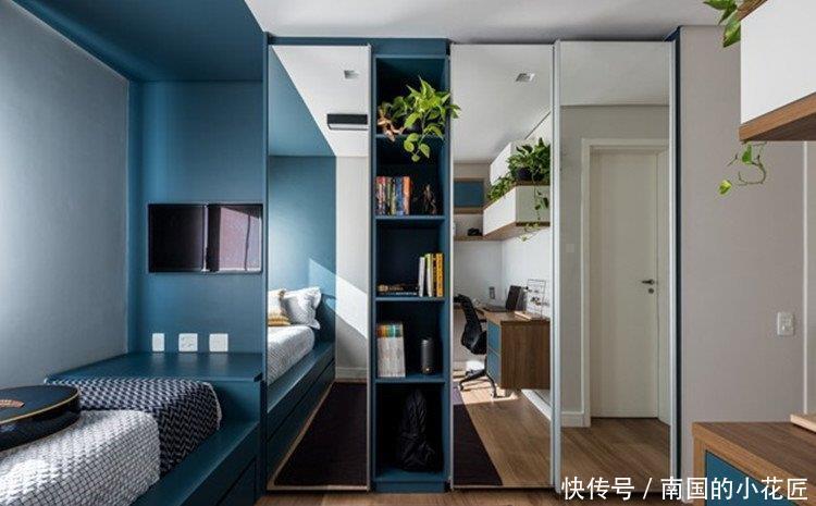 置物架|135平房住了5年仍像样板房，秘密在电视墙，藏20平储藏室收纳！