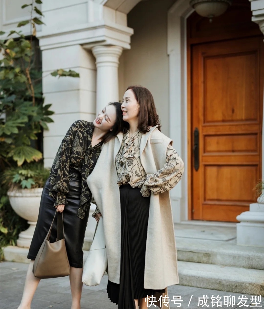 印花|身材一般的中年女人,这几大穿衣雷区最好别触碰,显胖又没气质