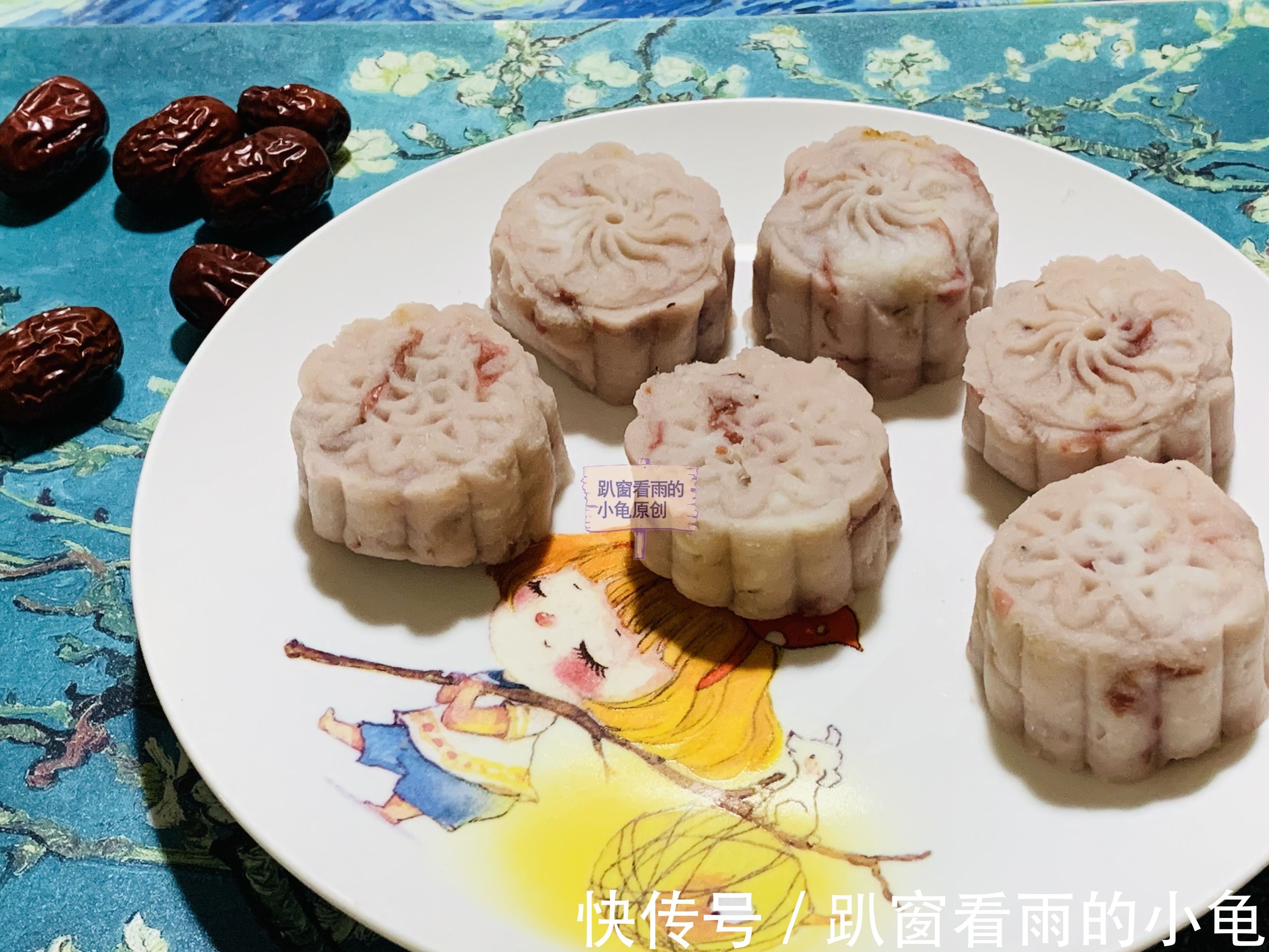 枣泥|红楼美食：枣泥馅山药糕，做法简单，秋天滋阴润燥，营养又好吃