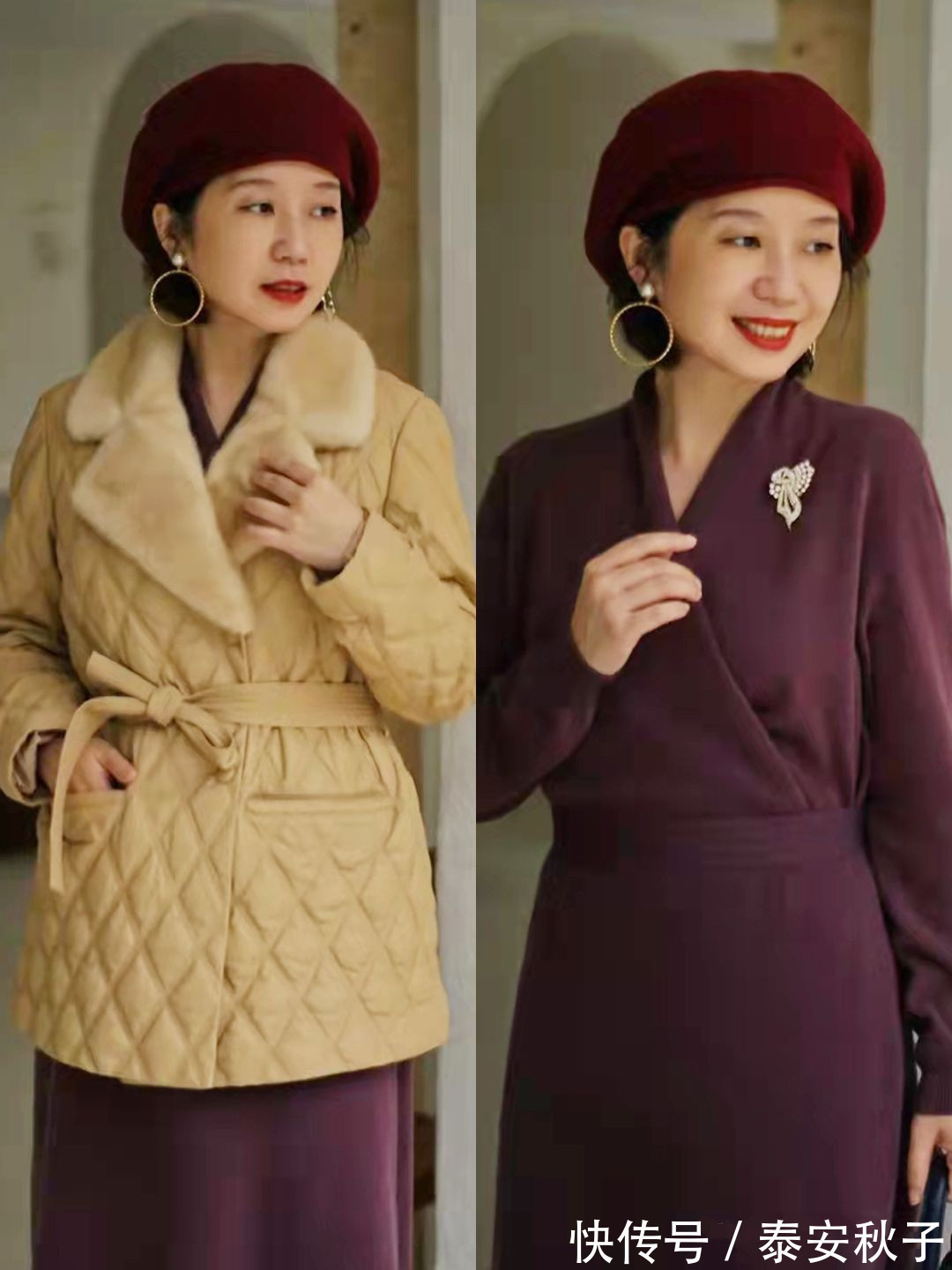 臃肿 50岁+如何穿搭显年轻又显高级?看这位“大妈”就知道了:好美!