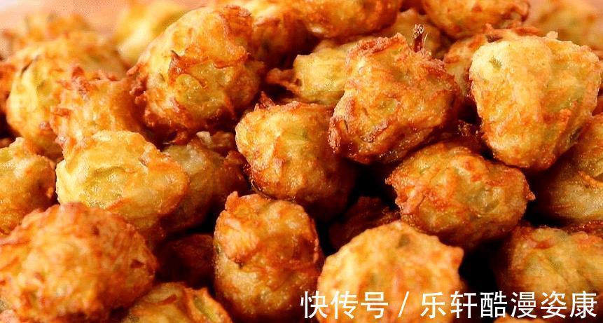 炸萝卜丸子,牢记调馅方法,出锅后外酥里嫩,好吃得停不下来