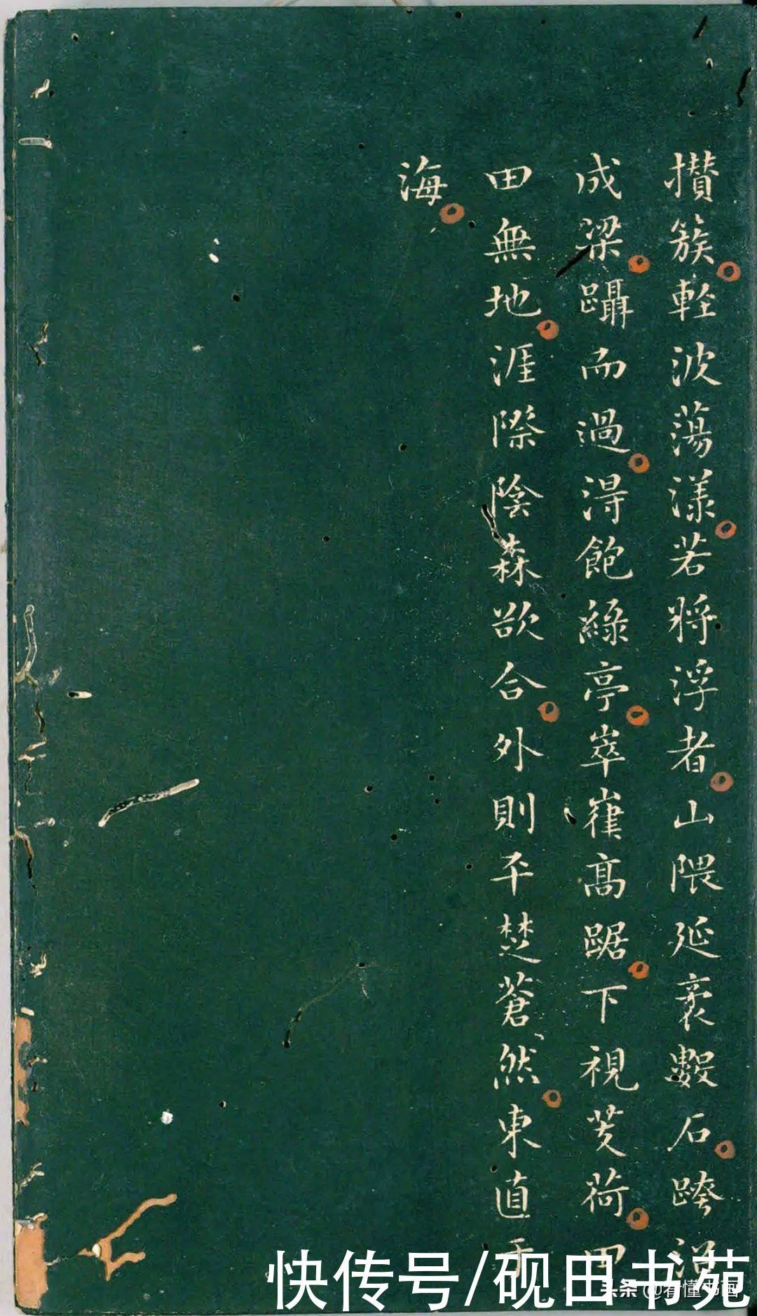 彭汝楠@「书画欣赏」 只看董其昌的《岸圃大观》四个字,就忍不住看完