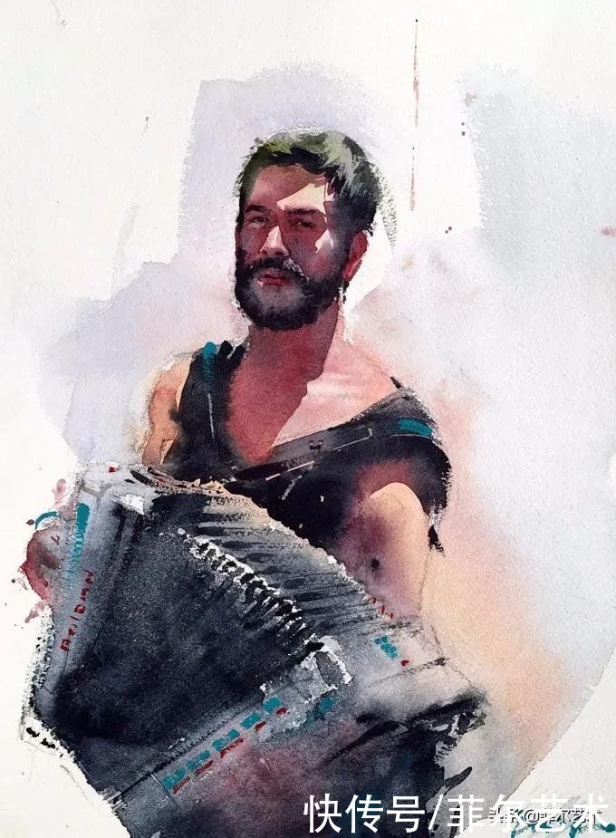 尤德斯|水彩也可以画得超准确！真心佩服！必须点赞