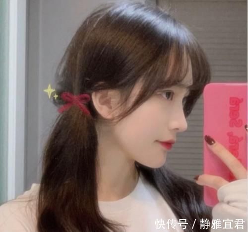 高马尾|这3种发型女生自认为很好看,实际上发际线上移,变成秃头小宝贝