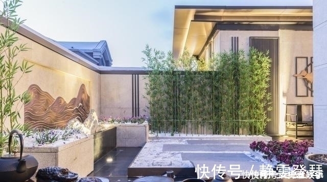 空间|有钱人的豪宅，320㎡独栋别墅，屋顶的空中庭院，惊艳了我