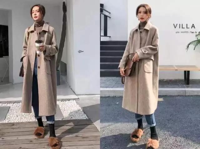 搭配|大衣搭配的裤子,显高显瘦,原来我的搭配都是错的,显胖