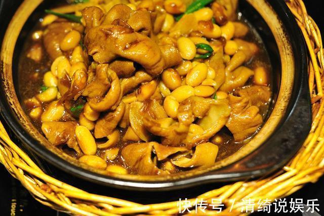 精选美食推荐大豆烧肥肠,包菜炒腊肉,傣味柠檬手撕鸡的做法