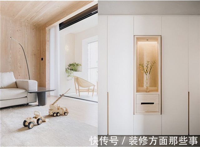 内心格|110平纯白+原木的私宅设计,处处是温暖清新