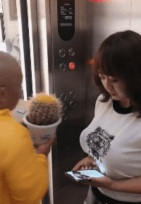 |搞笑GIF段子:实力碾压,没有可比性呀