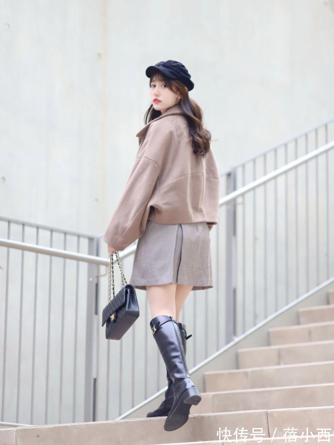 冬季 “短外套”才是最适合小个子的单品,冬季气质款长这样,时髦洋气