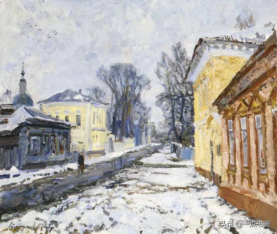 美术学院#阿巴库莫夫:被誉为俄罗斯的金笔,其画笔下都是净化的世界
