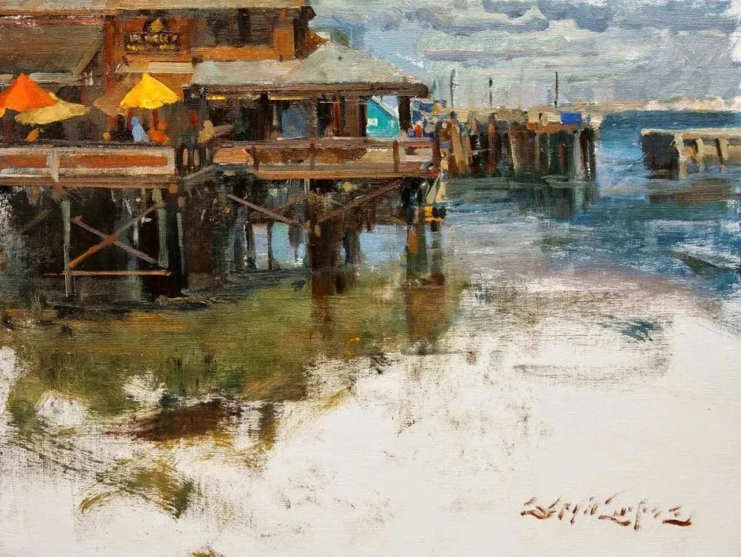 艺术学院!两次入选年度沙龙的决赛,他的画到底美在哪里?