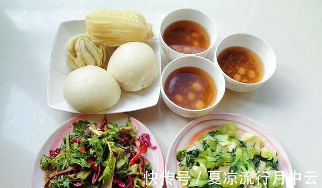 炒菜|看我家立秋后早餐吃的啥大拌菜炒菜，解暑汤，精神满满过伏天！