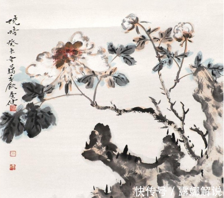 写意花鸟画|贾广健：当代花鸟没骨画画家，“津京画派”代表人物