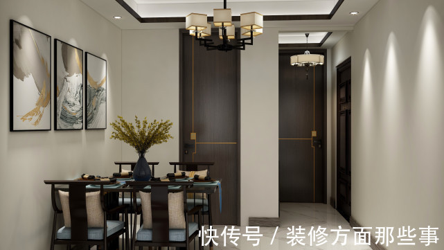 睡眠质量|170平新中式四居室,更加实用、更富现代感