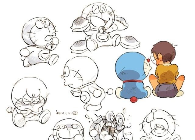 哆啦A梦当主角们步入中学,静香出木衫同校,大雄选绿衣服讲究