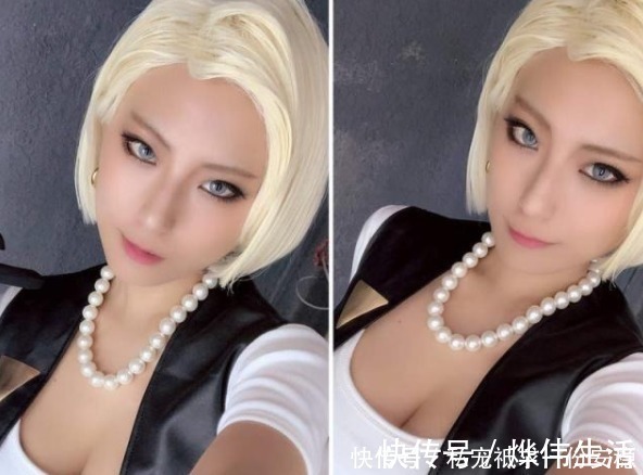 人造人|龙珠美女很多,但最适合COS的还是18号吧各国妹子各显神通