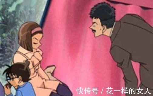 园子|柯南中的“穿帮”名场面,柯南明目张胆破案,角色自动变成瞎子?