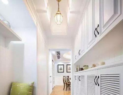 收纳|入户还在打鞋柜太不实用不如直接打一排柜,好处太多了