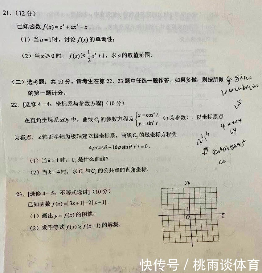 2020年高考数学结束，“金字塔”难倒一大片，考生比“一朵云”