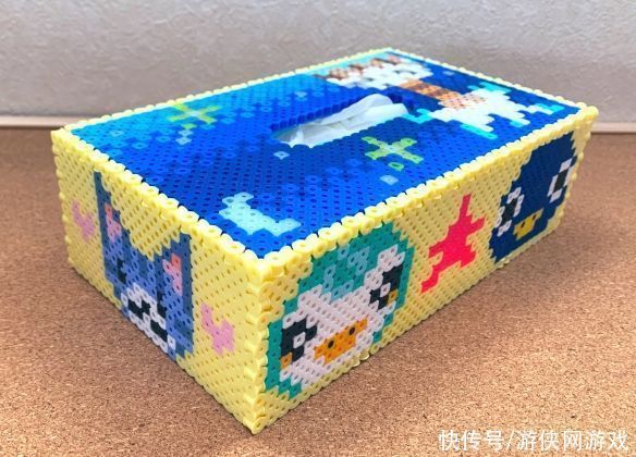 达人|日本达人手作!立体拼豆组成的世界:超萌的像素风