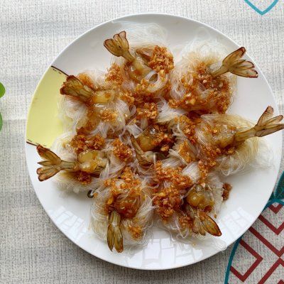 凤尾虾|暖冬这道蒸蒸日上（蒜蓉粉丝凤尾虾），暖胃暖身又暖心