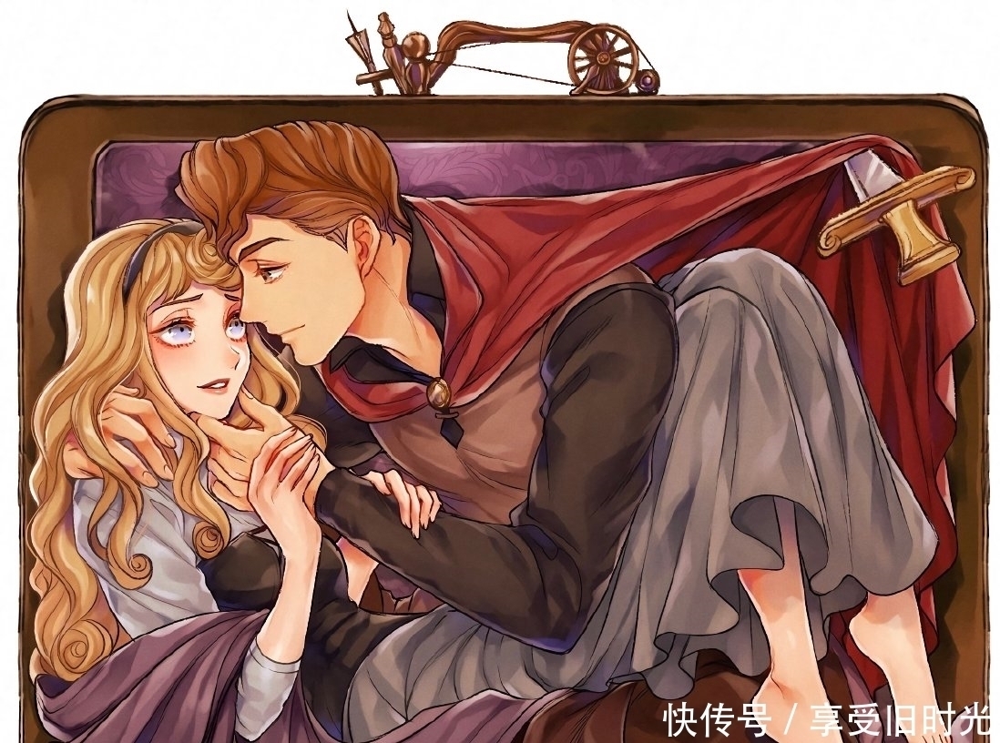 阿拉丁|迪士尼公主同人图,公主和王子的行李箱,充满了温馨