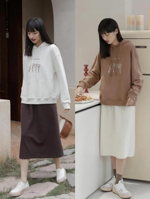 中性|立秋，“半身长裙”的正确打开方式：搭配这几件上衣