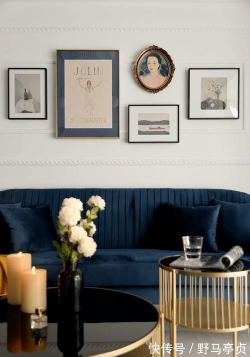 大理石|她把85㎡小户型，装成轻奢现代欧式风，复古又摩登，太漂亮了！