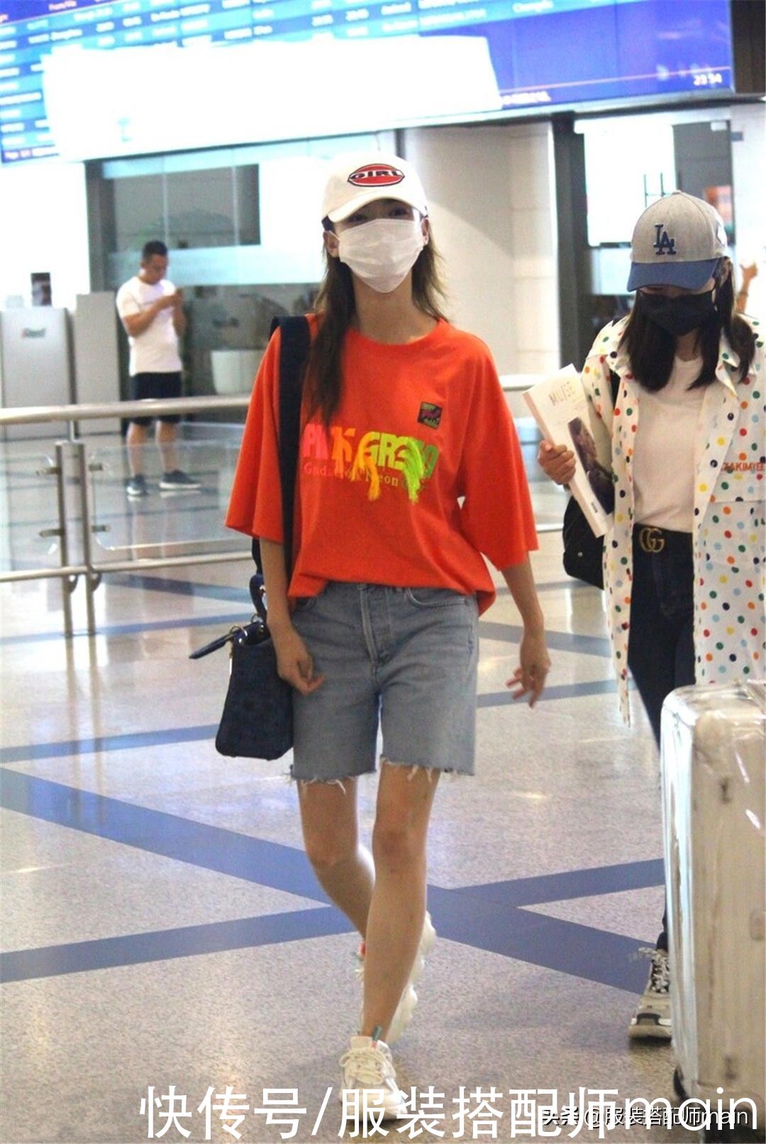 衣领|一学就会的3个搭配思路，还愁“T恤+短裤”穿不出彩吗？