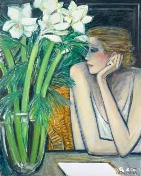 野兽主义#皮埃尔·卡西尼尔:领略野兽主义奔放节奏和表现主义浓烈意蕴油画作品