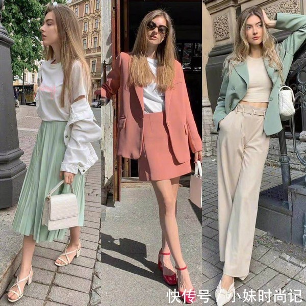春天的3件单品：连衣裙、半身裙、小西装，让日常穿搭更迷人
