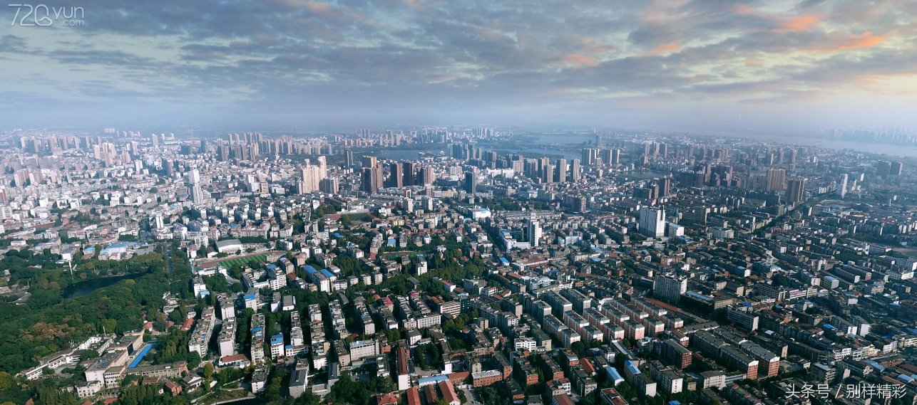 黄冈市区高清航拍大图,真的美爆了