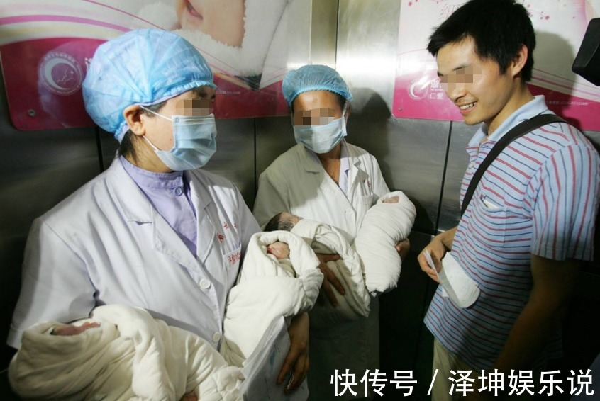 老公|怀了四胞胎,老公担心养不起,孕妇坚持生下,宝宝出生后乐开了花