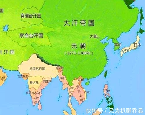 掌管|为什么元朝和明朝地图最上面是一条横线？是没有画全吗？