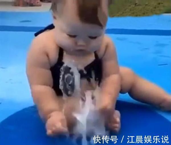 妈妈的心|1岁宝宝因玩耍堵住了喷泉,随后宝宝的遭遇让妈妈笑抽筋